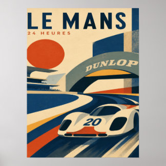 Póster de las 24 Horas de Le Mans