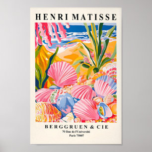 Poster De Las Aguas Marinas, Decoración De La Play