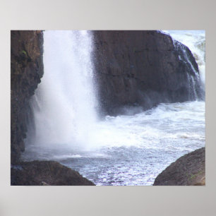 Póster de las cataratas de Passaic