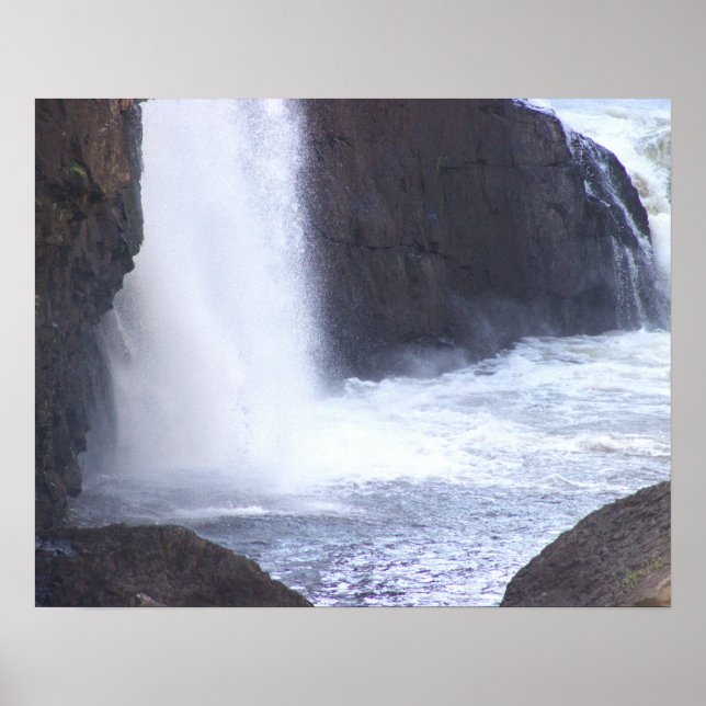 Póster de las cataratas de Passaic (Frente)