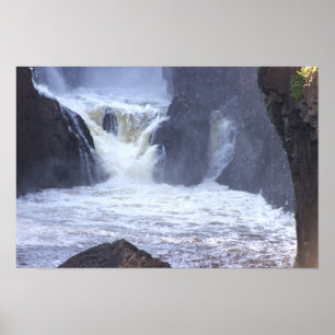 Póster de las cataratas de Passaic