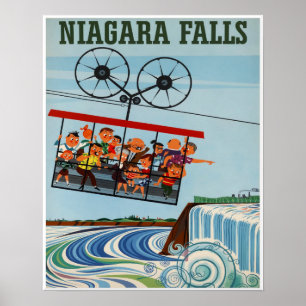 Póster de las cataratas del Niágara