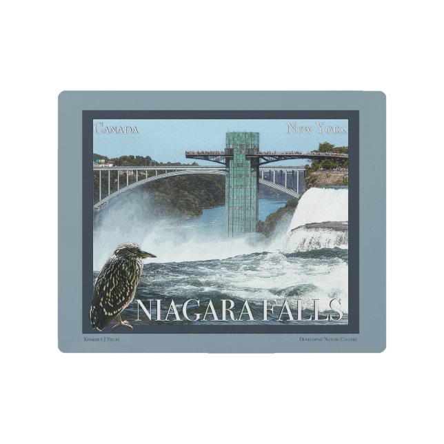 Poster de las Cataratas del Niágara (Anverso)