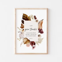 Póster de las Escrituras del Salmo 9:1 – Dar Graci