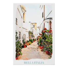 ** Poster de las líneas de planta de la Italia AP1