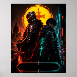 Póster de Legado de Padre Cyberpunk