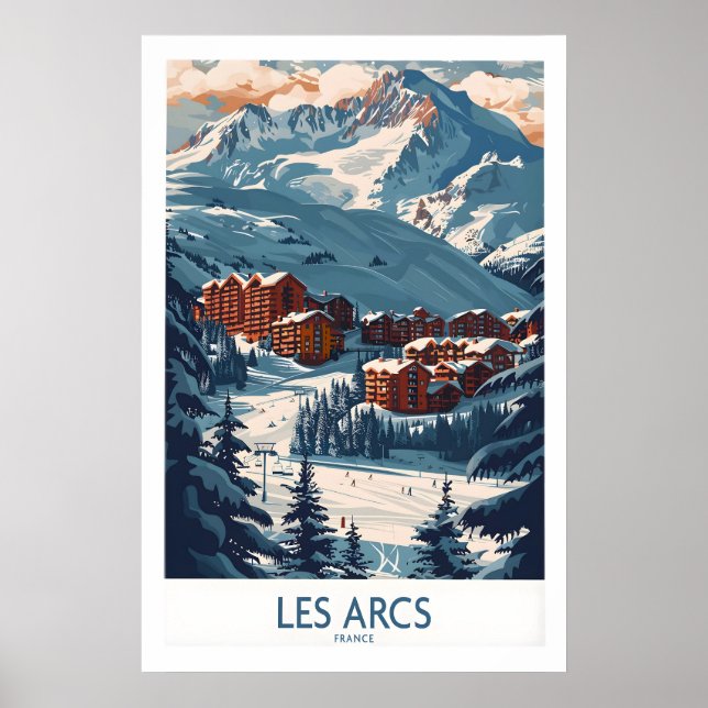 Póster de Les Arcs Francia 1 (Frente)