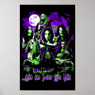 Póster de Leyendas de Metal - ¡Los Muertos Viven!