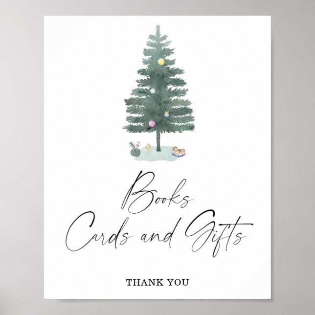 Póster de LIBROS TARJETAS Y REGALOS de Invierno (Frente)