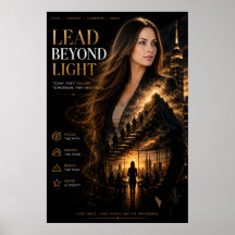 Póster de Liderazgo Ejecutivo Lead Beyond