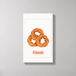 Póster de lienzo de tradición de pan de sésamo tur
