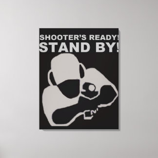 Poster de lienzo listo para disparar