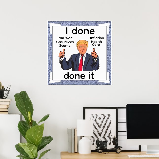Póster de Lo He Hecho Hecho (Oficina en casa)
