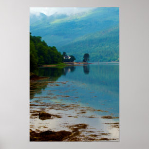 Póster de Loch Long, Arrochar, Escocia