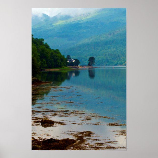 Póster de Loch Long, Arrochar, Escocia (Frente)