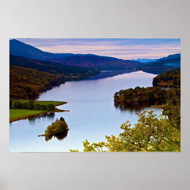 Póster de Loch Tummel, Queen's View (Frente)