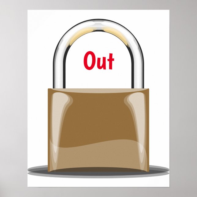 Póster de Locked Out (Frente)