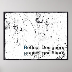 Póster de logotipo de empresa - Reflect Designers