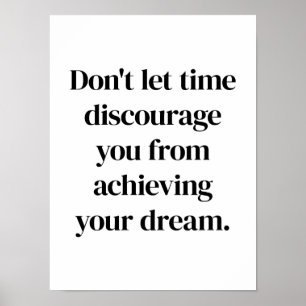 Póster de Lograr tu Sueño