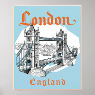 Póster de Londres, Inglaterra