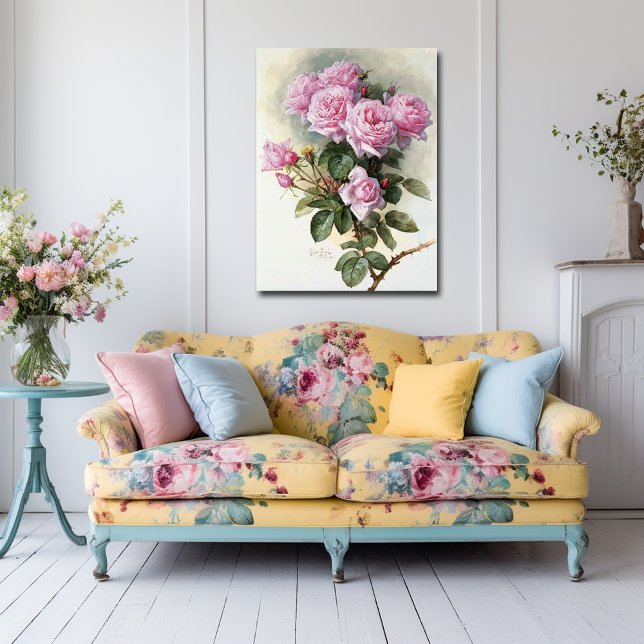 Póster De Longpre Roses Roses Bumblebees 1899 (Subido por el creador)