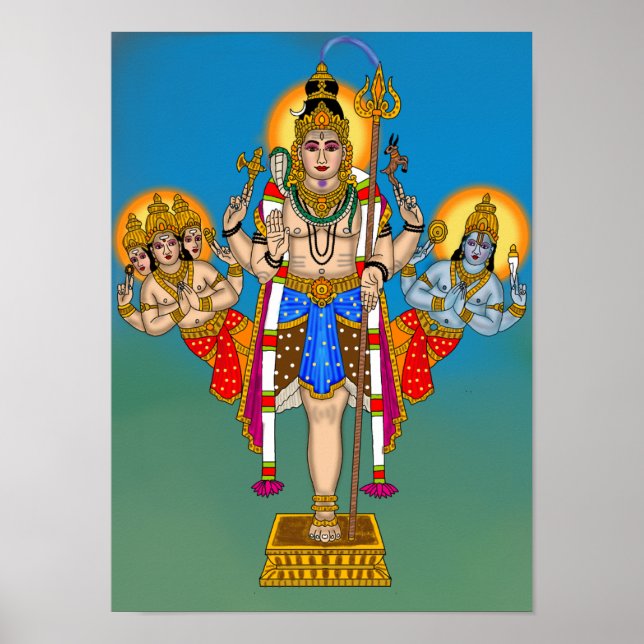 Póster de Lord Ekpada (Shiva) (Frente)