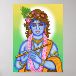 Póster de Lord Krishna