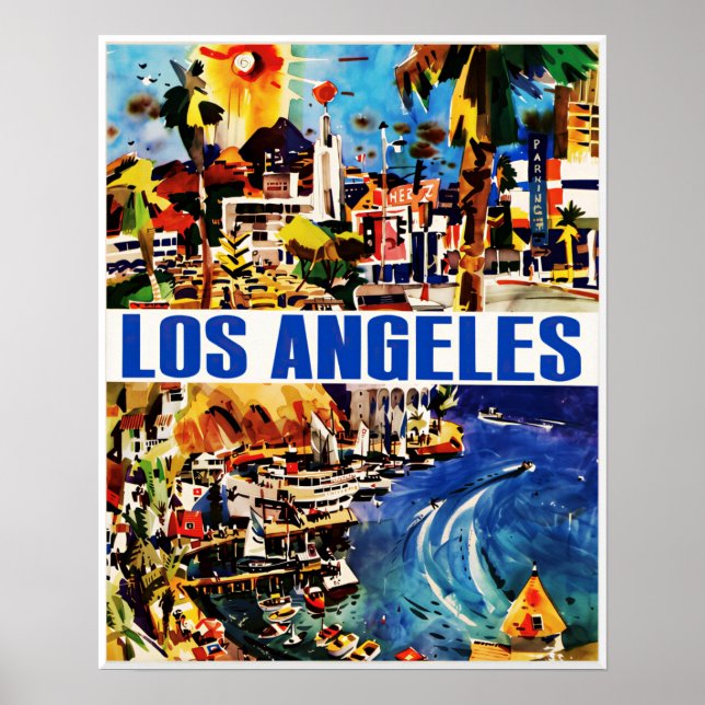 Póster de Los Ángeles (Frente)