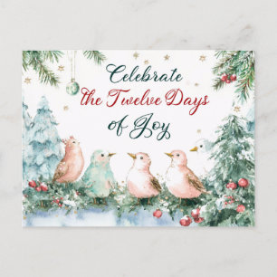 Póster de los Doce Días de Navidad