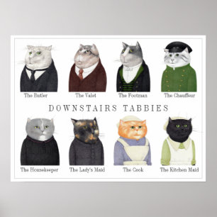 PÓSTER DE LOS TABBIES DE ABAJO