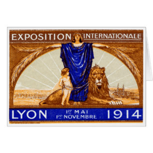 poster de Lyon International Expo 1914