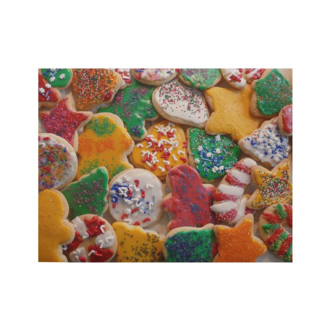 Póster De Madera Navidades Cookies I (Anverso)