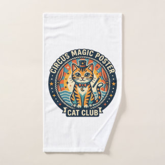 Póster de Magia de Circo Gato Diseño de Gatito Lin