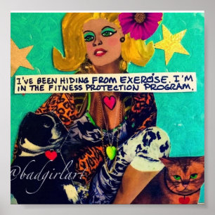 Poster de mal arte chica