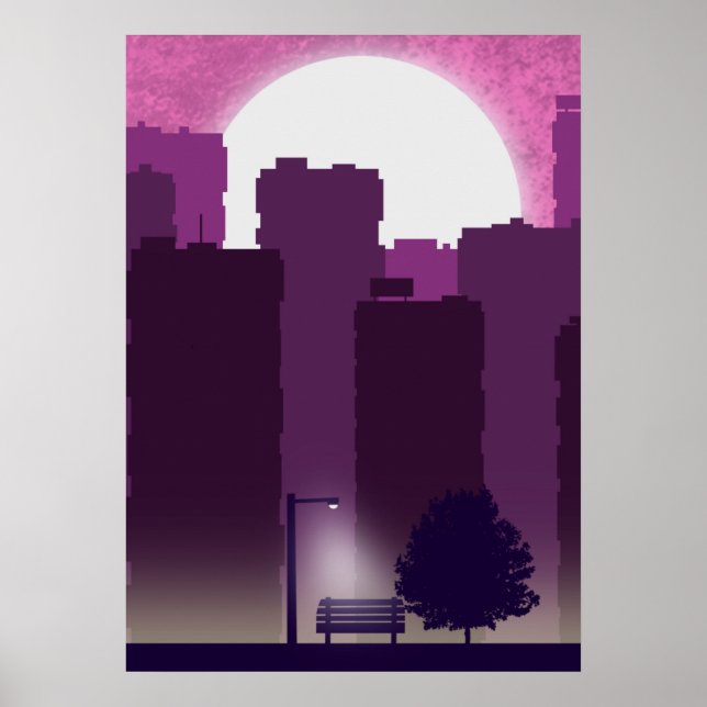 Póster de mañana en la ciudad (Frente)