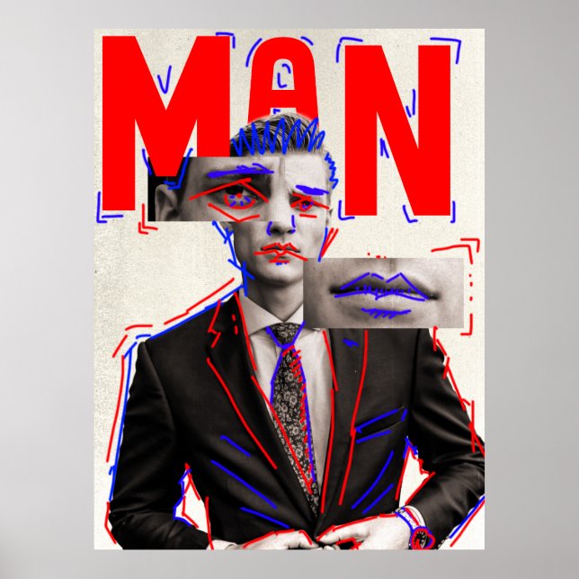 Póster de Mann (Frente)