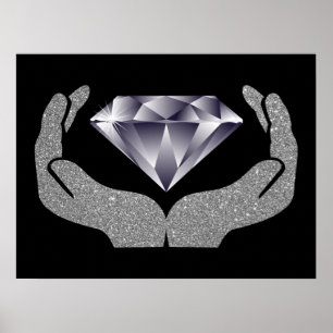 Póster de Manos de Diamante