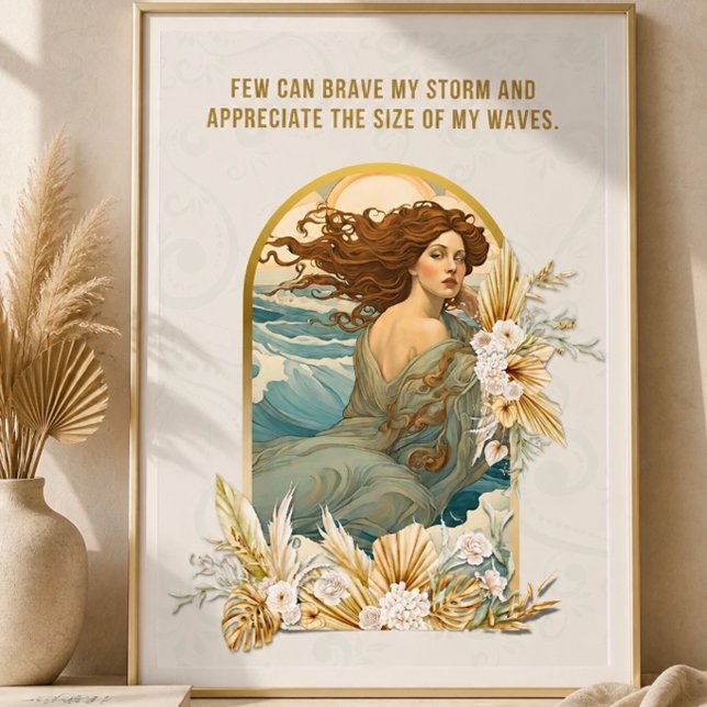 Póster de Mantra de Tormenta para Mujeres Inspirad (Subido por el creador)