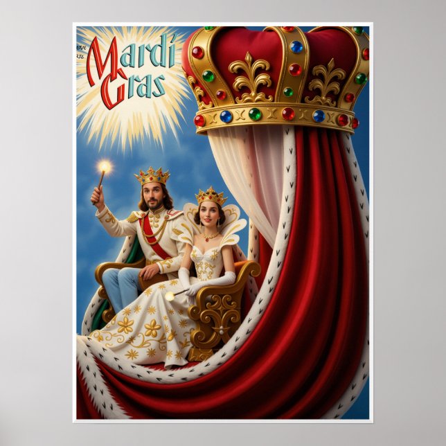 Póster de Mardi Gras (Frente)