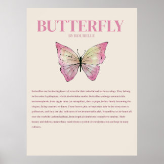 Póster de Mariposa