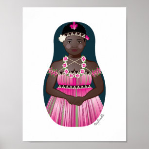 Póster de Matrioshka de Bougainville