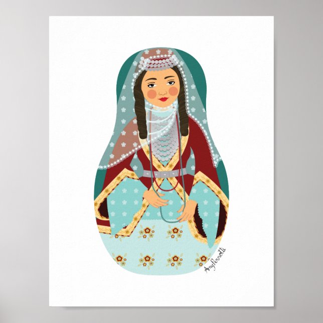 Póster de Matryoshka armenia (Frente)