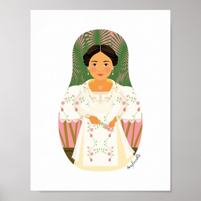 Póster de Matryoshka Filipina (Frente)
