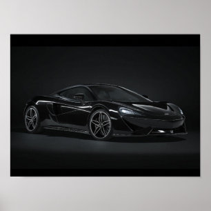 Póster de McLaren negro