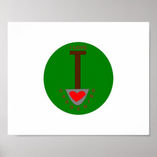 Póster de Me Encanta la Jardinería