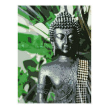 Póster de Meditación del Buda Pacífico – Arte de P