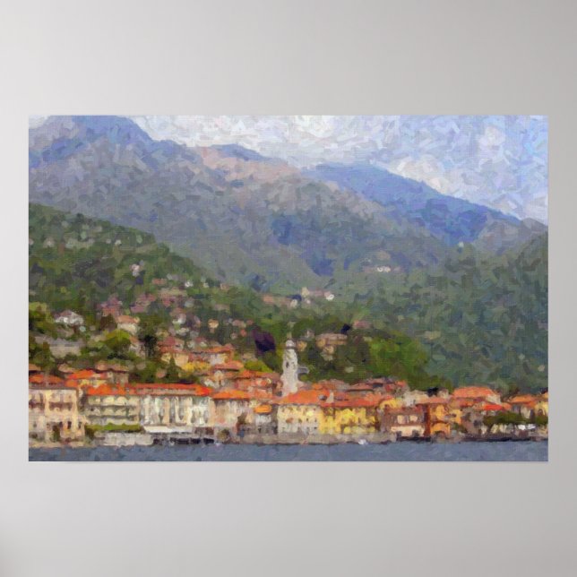 Póster de Menaggio, Lago de Como (Frente)