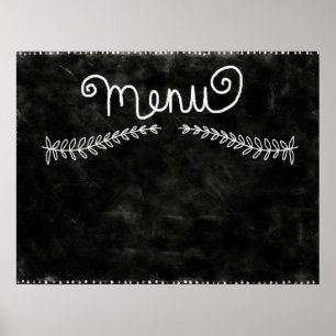 Póster de Menú