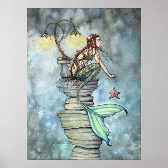 Póster de Mermaid's Perch por Molly Harrison (Frente)