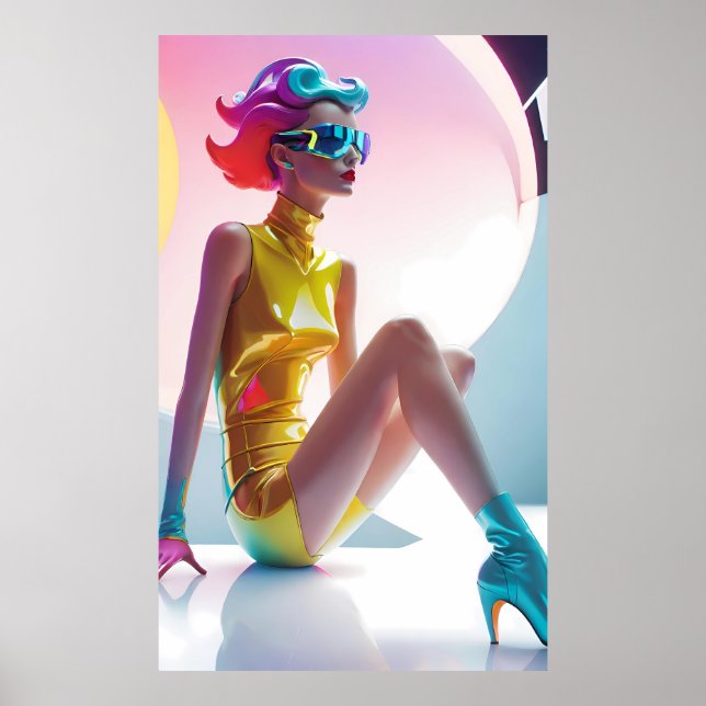 Póster De moda como la radiactividad (Frente)